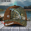 BlueJose Fishing Leather Pattern Personalized Cap (13 Breeds)