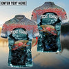 BlueJose Trout Fishing Colorful Custom Long Sleeve Performance Fishing Long Sleeves