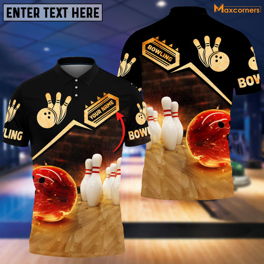 BlueJoses Custom Bowling Personalized Name 3D Shirt