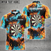 BlueJose Dart Fire & Water Personalized Name 3D Shirt