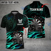 BlueJose Darts & Skull Pattern Personalized Name, Team Name 3D Shirt (4 Colors)