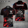 BlueJose Darts & Skull Pattern Personalized Name, Team Name 3D Shirt (4 Colors)