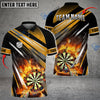 BlueJose Darts Fire Arrow Rain Personalized Name, Team Name 3D Shirt (4 Colors)