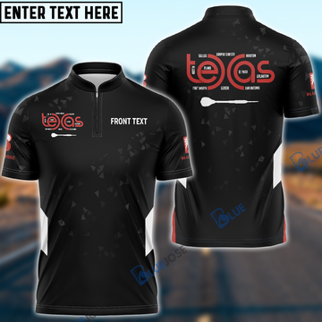 BlueJose Texas Darts Custom Name Shirt