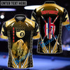 BlueJose Billiards Custom Shirt For Team TUFFSHOTZ For Women