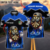 BlueJose Darts Cartoon Dartboard Street Style Multicolor Options Personalized Name Shirt (4 Colors)