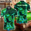 BlueJose Billiards Ball 8 Master Neon Style Personalized Name Shirt (4 Colors)