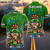 BlueJose Darts 420 Funny Monkey Champion Personalized Name Shirt