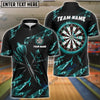 BlueJose Darts Thunder Crack Personalized Name, Team Name 3D Shirt (4 Colors)