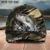BlueJose Fishing Grass Camouflage Water Splash Personalized Name Classic 3D Cap Personalized Cap (13 Breeds)