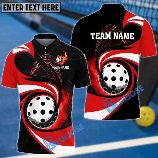 BlueJose Pickleball Stormeye Personalized Name, Team Name Unisex Shirt (4 Colors)