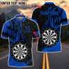 BlueJose Darts Fire Solo Customized Name, Team Name 3D Shirt (4 Colors)