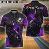 BlueJose Gear With Skull-Themed Bowling Personalized Name, Team Name 3D Shirt (4 Colors)