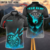 BlueJose Darts Diabolus Unique Flame Bird Customized Name, Team Name 3D Shirt (4 Colors)