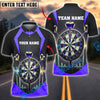 BlueJose Darts Aim Master Personalized Name Team Name Shirt (4 colors)