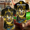 BlueJose Billiards Mystic Dragon Fire Ball 9 Customized Name, Team Name 3D Shirt (6 Colors)