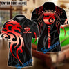 BlueJose Billiards 8 Ball Sport Dragon Crown Tribal Personalized Name, Team Name Unisex Shirt (4 Colors)