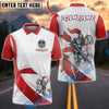 BlueJose Darts Knight Rider Customized Name, Team Name 3D Shirt (4 Colors)