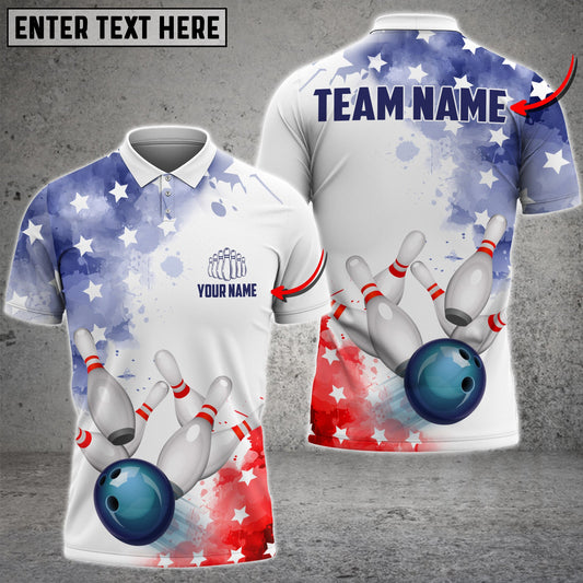 BlueJose And Pins This Is How I Roll Bowling Customized Name, Team Name 3D Shirt