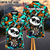 BlueJose Darts Cool Panda Sunglasses Middle Finger Target Board Graffiti Artwork Personalized Name, Team Name Unisex Shirt (4 Colors)