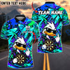 BlueJose Darts Cool Duck Sunglasses Middle Finger Target Board Graffiti Artwork Personalized Name, Team Name Unisex Shirt (4 Colors)