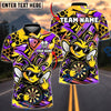 BlueJose Darts Cool Bee Hornet Sunglasses Middle Finger Target Board Graffiti Artwork Personalized Name, Team Name Unisex Shirt (4 Colors)