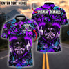 BlueJose Darts Flaming Dartboard Attitude Graffiti Pattern Personalized Shirt (4 Colors)