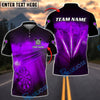 BlueJose Darts Flash Light Customized Name, Team Name 3D Shirt (4 Colors)
