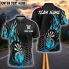 BlueJose Darts Firestorm Personalized Name, Team Name Shirt (4 Colors)