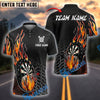 BlueJose Darts Firestorm Personalized Name, Team Name Shirt (4 Colors)