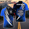 BlueJose Darts Polka Dot Customized Name, Team Name 3D Shirt (4 Colors)