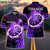 BlueJose Darts Fiery Dartboard Explosion 2 Customized Name, Team Name 3D Shirt (4 Colors)