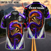 BlueJose Darts Fiery Snake Design Customized Name, Team Name 3D Shirt (4 Colors)