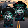 BlueJose Darts Gothic Panda with Skull Hat Personalized Name, Team Name Shirt (4 Colors)