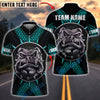 BlueJose Darts Bulldog Fierce Customized Name, Team Name 3D Shirt (4 Colors)