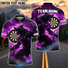 BlueJose Darts Werewolf Chains Sunset Customized Name, Team Name 3D Shirt (4 Colors)