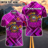 BlueJose Darts Neon Glow-in-the-Dark Fun Personalized Name, Team Name Shirt (4 Colors)