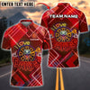 BlueJose Darts Neon Glow-in-the-Dark Fun Personalized Name, Team Name Shirt (4 Colors)