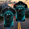 BlueJose Darts Hellhound Flaming Customized Name, Team Name 3D Shirt (4 Colors)