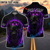 BlueJose Darts Hellhound Flaming Customized Name, Team Name 3D Shirt (4 Colors)