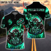 BlueJose Darts Fire Bull Arena Customized Name, Team Name 3D Shirt (4 Colors)