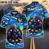 BlueJose Darts King Gorilla Graffiti Style Customized Name, Team Name 3D Shirt (4 Colors)