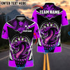 BlueJose Darts Cobra Aggressive Snake Theme Personalized Name, Team Name Shirt (4 Colors)