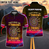 BlueJose Darts Funny Neon Text "I Play Darts “ Drink and I Forget Things" Personalized Name, Team Name Shirt (4 Colors)