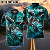 BlueJose Darts Knight Fire Shield Customized Name, Team Name 3D Shirt (4 Colors)