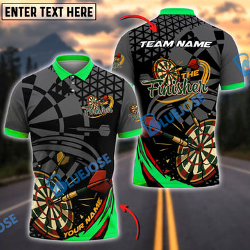 BlueJose Darts Explosive Dartboard & Arrows Graphics Personalized Name, Team Name Shirt (4 Colors)