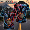 BlueJose Darts Twin Dragon Personalized Name Shirt