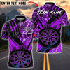 BlueJose Darts Electric Strike Triple Dartboard Multicolor Options Personalized Name Shirt (6 Colors)