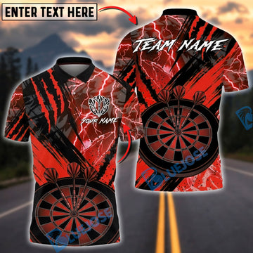 BlueJose Darts Electric Strike Triple Dartboard Multicolor Options Personalized Name Shirt (6 Colors)