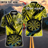 BlueJose Darts Electric Strike Triple Dartboard Multicolor Options Personalized Name Shirt (6 Colors)